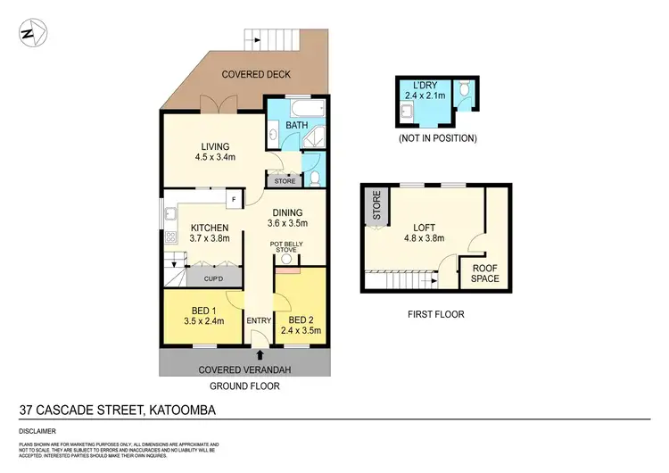 Floorplan of Homely house listing, 37 Cascade Street, Katoomba NSW 2780