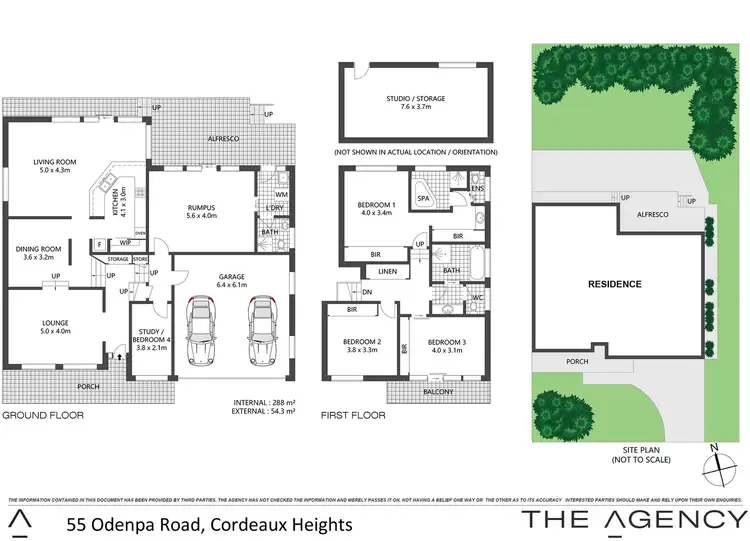 Floorplan of Homely house listing, 55 Odenpa Road, Cordeaux Heights NSW 2526