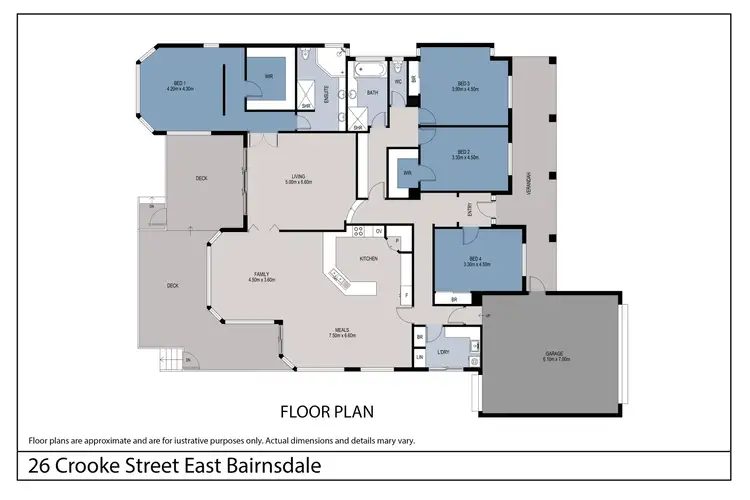 Floorplan of Homely house listing, 26 Crooke Street, East Bairnsdale VIC 3875
