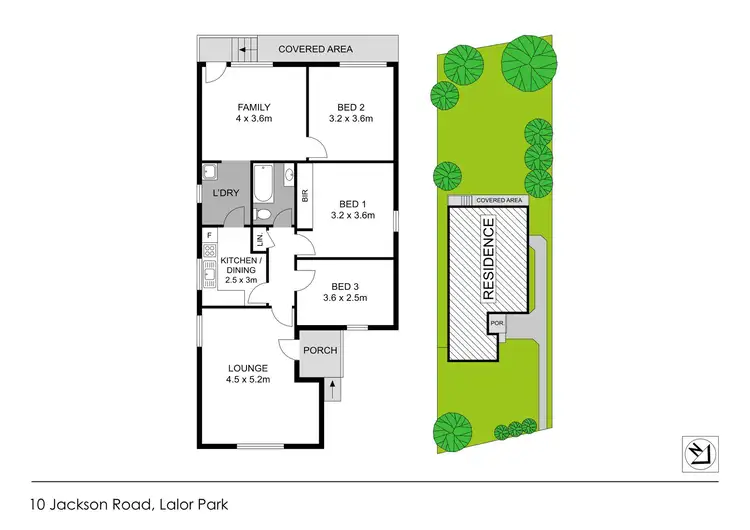 Floorplan of Homely house listing, 10 Jackson Road, Lalor Park NSW 2147
