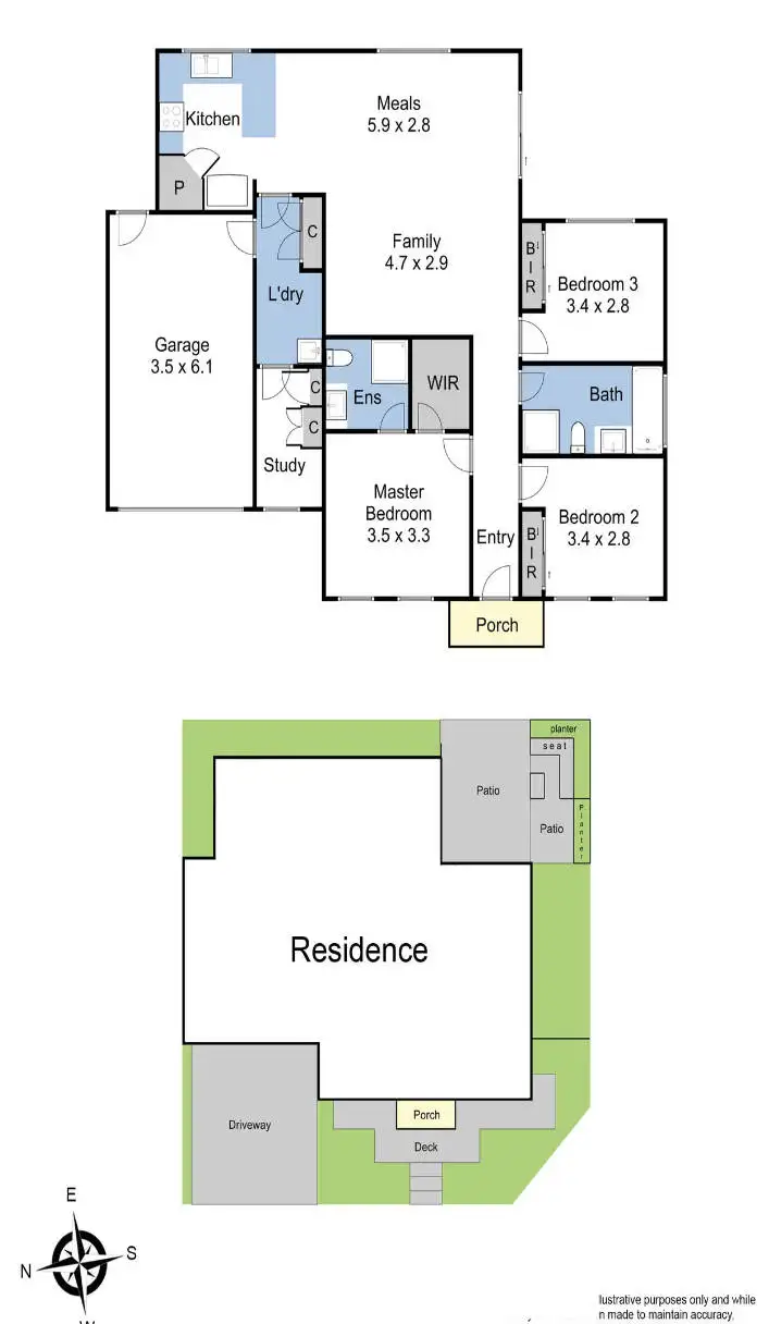 Floorplan of Homely house listing, 26 Mayflower Drive, Cranbourne West VIC 3977