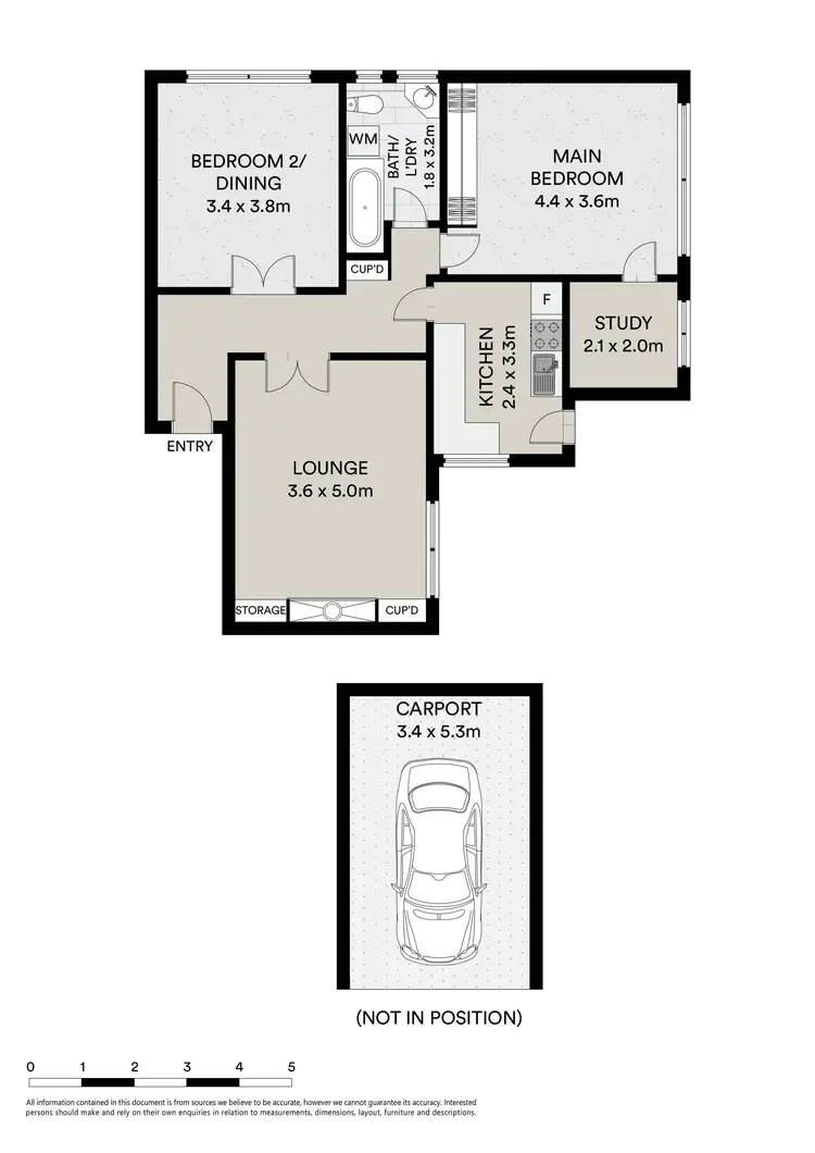 Floorplan of Homely apartment listing, 8/6-18 Princes Street, St Kilda VIC 3182