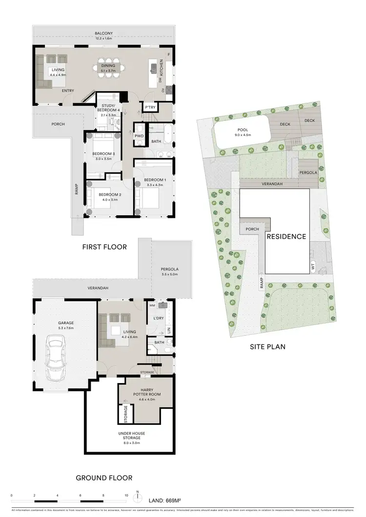 Floorplan of Homely house listing, 22 Challambra Crescent, Highton VIC 3216