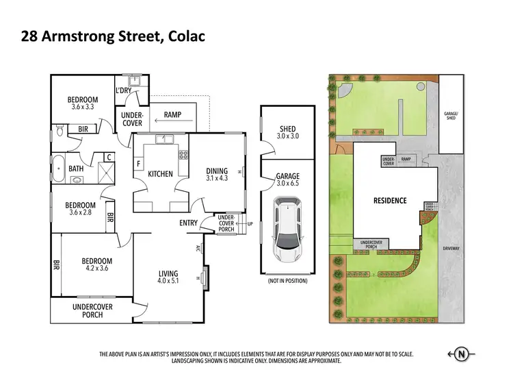 Floorplan of Homely house listing, 28 Armstrong Street, Colac VIC 3250