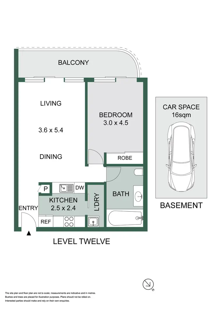 Floorplan of Homely apartment listing, 41/168 Goulburn Street, Surry Hills NSW 2010