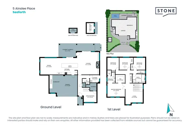 Floorplan of Homely house listing, 5 Ainslee Place, Seaforth NSW 2092
