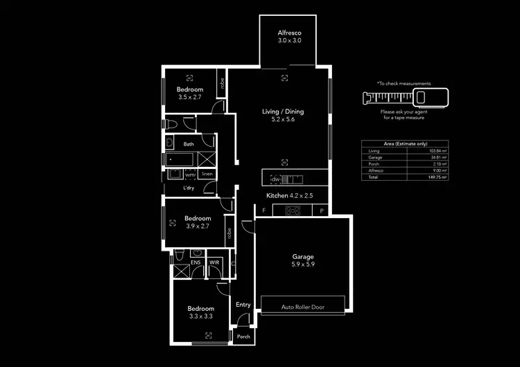 Floorplan of Homely house listing, 108 Lochside Drive, West Lakes SA 5021