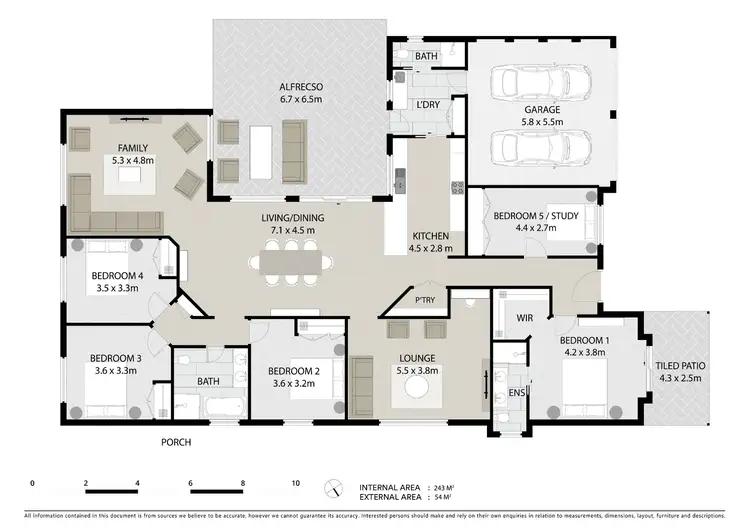 Floorplan of Homely house listing, 22 Bayswood Avenue, Vincentia NSW 2540
