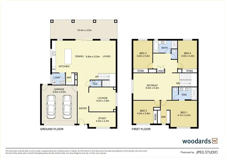 Floorplan of Homely house listing, 40 Hurst Drive, New Gisborne VIC 3438