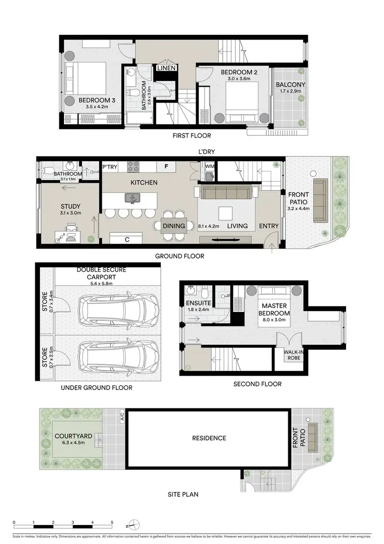 Floorplan of Homely townhouse listing, 26/8-18 Baldwin Avenue, Asquith NSW 2077