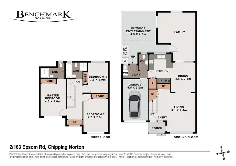 Floorplan of Homely house listing, 2/163 Epsom Road, Chipping Norton NSW 2170