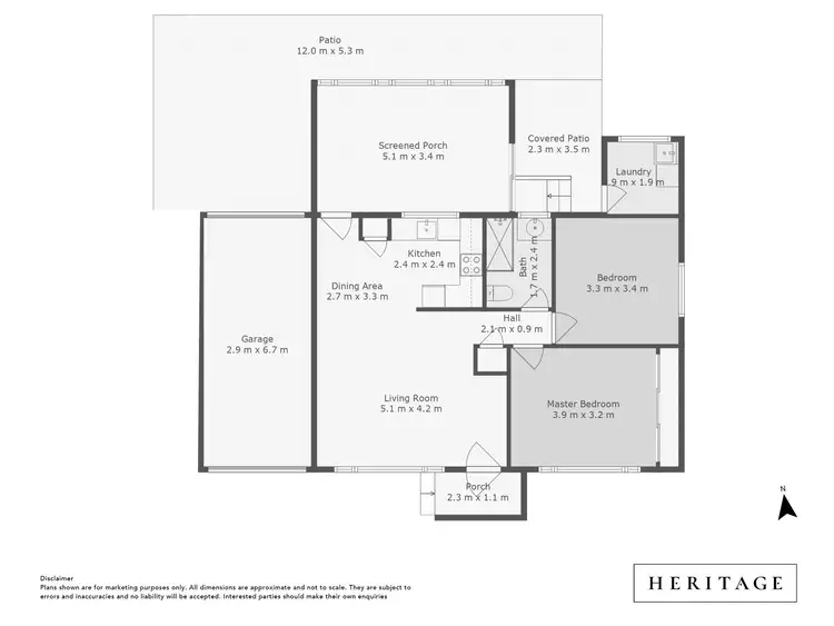 Floorplan of Homely house listing, 15 Restlea Avenue, Charmhaven NSW 2263