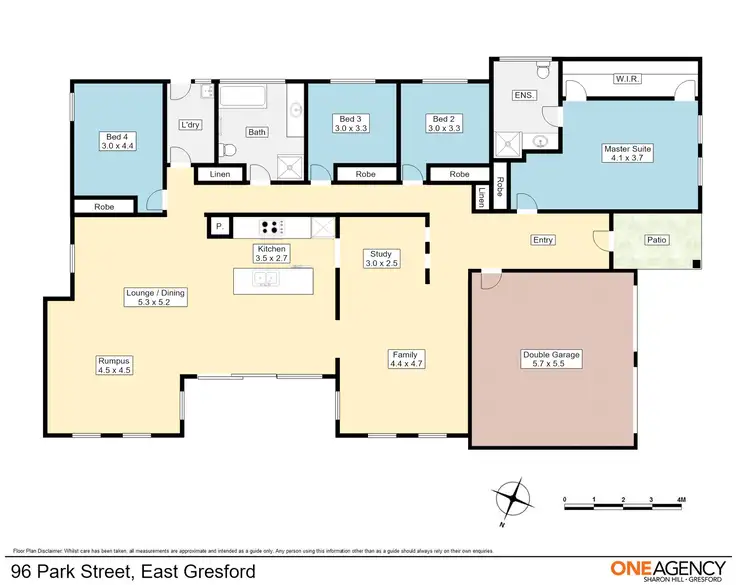Floorplan of Homely rural property listing, 96 Park Street, East Gresford NSW 2311