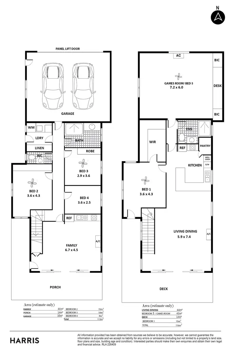 Floorplan of Homely house listing, 45A Esplanade, Victor Harbor SA 5211