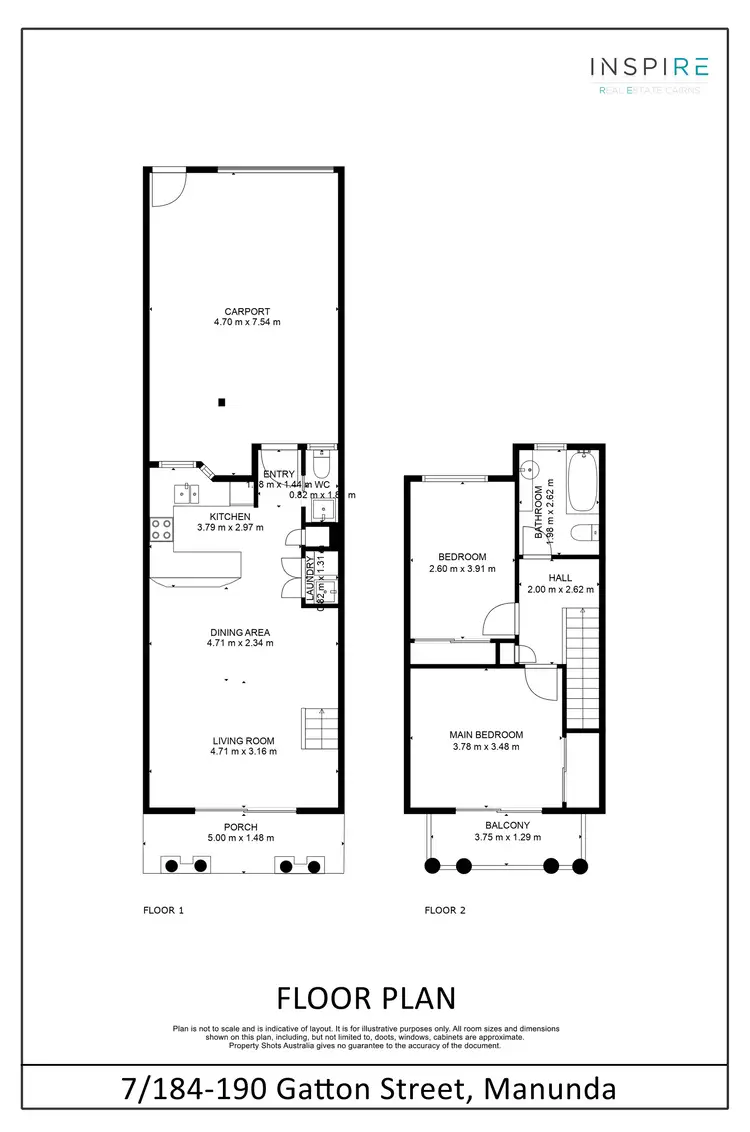 Floorplan of Homely unit listing, 7/184-190 Gatton Street, Manunda QLD 4870