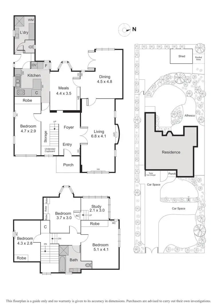 Floorplan of Homely house listing, 493 Kooyong Road, Gardenvale VIC 3185