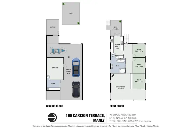 Floorplan of Homely house listing, 165 Carlton Terrace, Manly QLD 4179