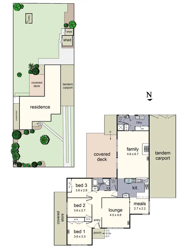 Floorplan of Homely house listing, 8 Piccadilly Court, Kilsyth VIC 3137