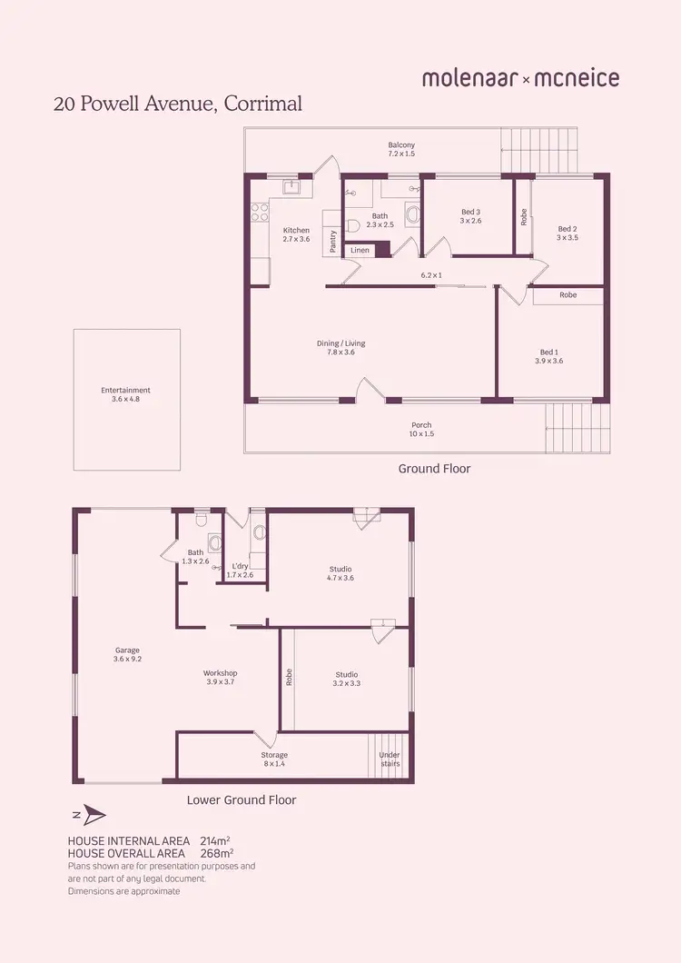 Floorplan of Homely house listing, 20 Powell Avenue, Corrimal NSW 2518