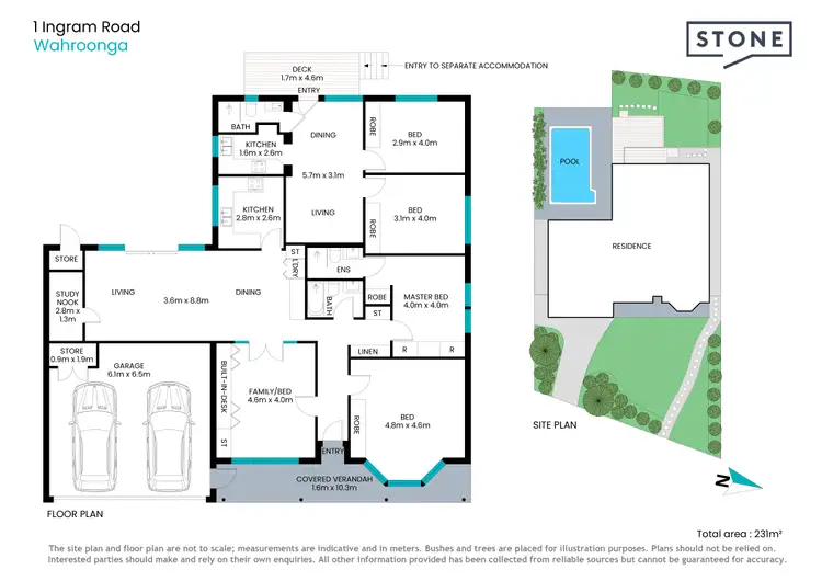 Floorplan of Homely house listing, 1 Ingram Road, Wahroonga NSW 2076