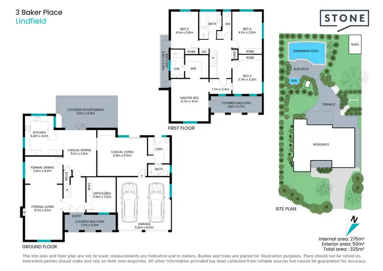 Floorplan of Homely house listing, 3 Baker Place, Lindfield NSW 2070