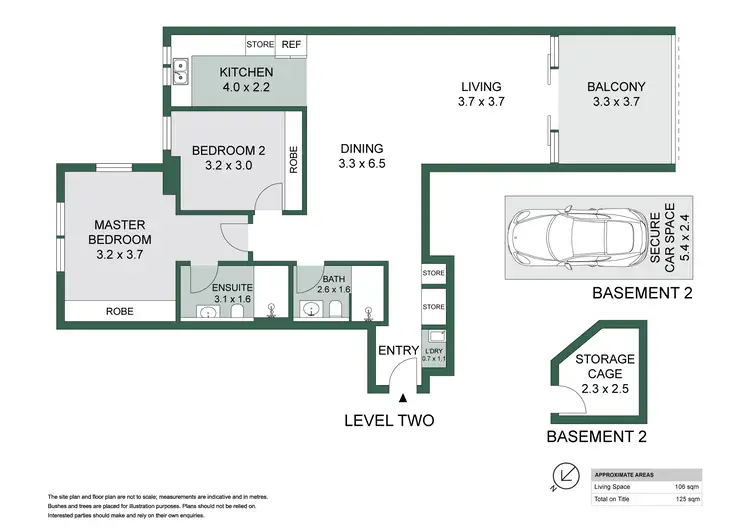 Floorplan of Homely apartment listing, 207/734 Victoria Road, Ryde NSW 2112