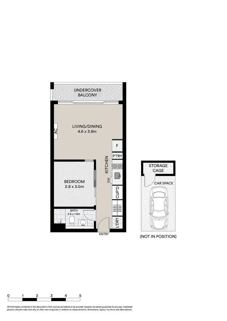 Floorplan of Homely apartment listing, 806/181 St Kilda Road, St Kilda VIC 3182