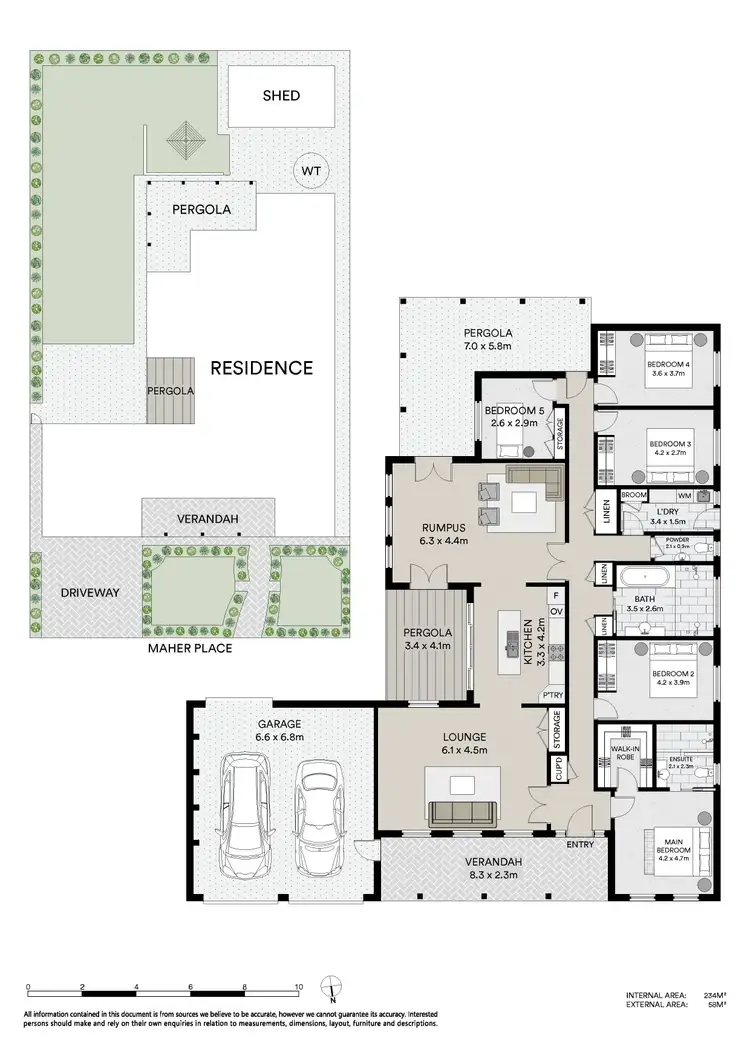 Floorplan of Homely house listing, 3 Maher Place, Mudgee NSW 2850