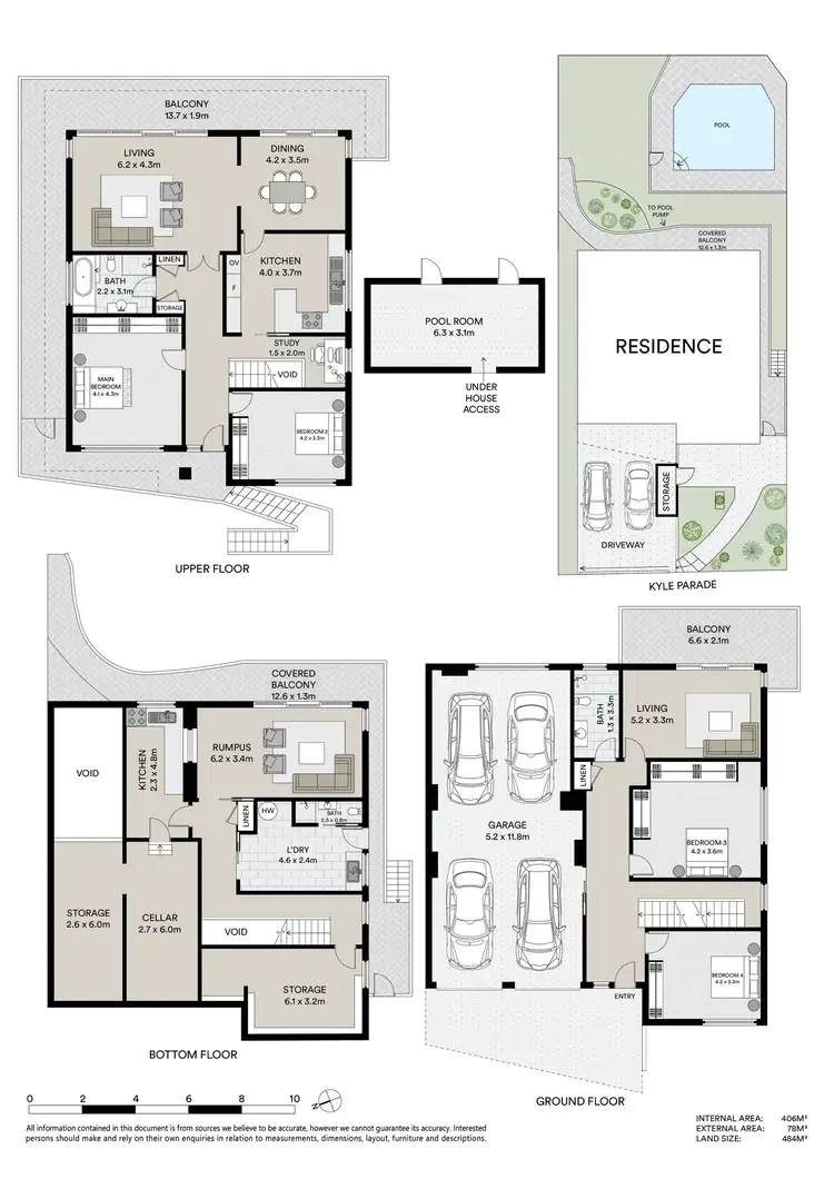 Floorplan of Homely house listing, 91 Kyle Parade, Kyle Bay NSW 2221