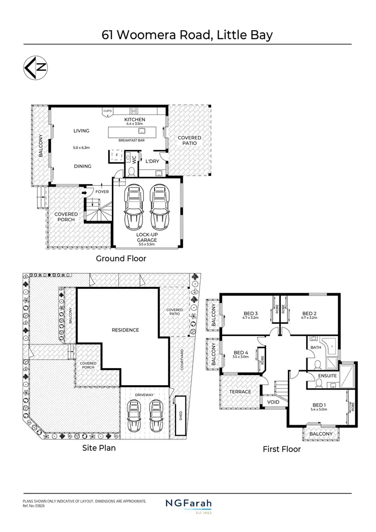 Floorplan of Homely house listing, 61 Woomera Road, Little Bay NSW 2036