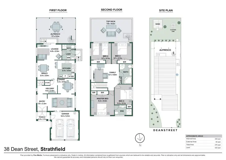 Floorplan of Homely house listing, 38 Dean Street, Strathfield South NSW 2136