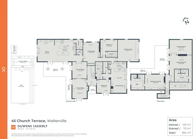 Floorplan of Homely house listing, 45 Church Terrace, Walkerville SA 5081