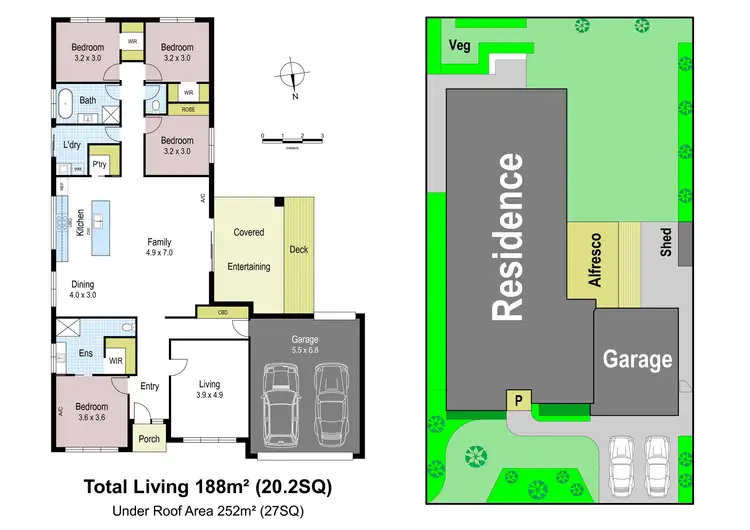 Floorplan of Homely house listing, 156 Mills Road, Warragul VIC 3820