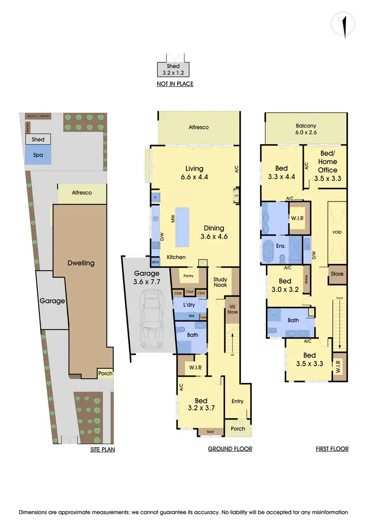 Floorplan of Homely townhouse listing, 38 Queen Street, Seaholme VIC 3018