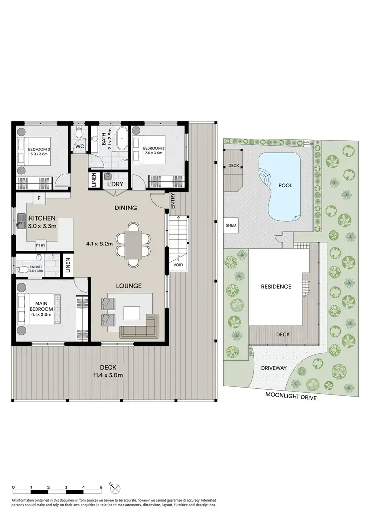 Floorplan of Homely house listing, 12 Moonlight Drive, Jubilee Pocket QLD 4802