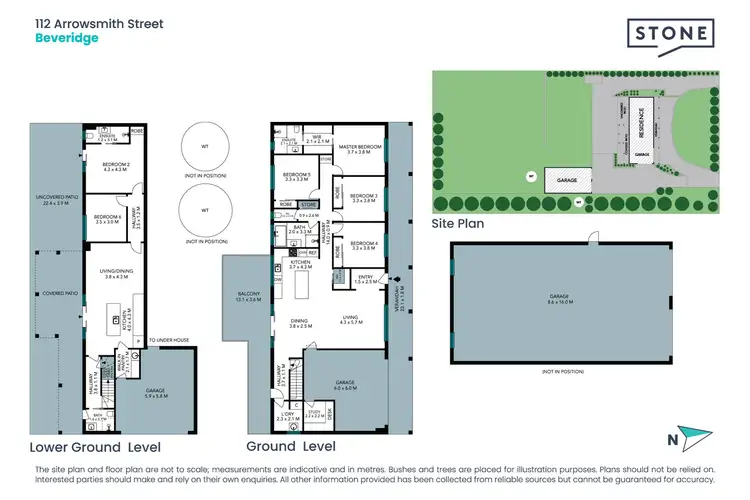 Floorplan of Homely rural property listing, 112 Arrowsmith Street, Beveridge VIC 3753