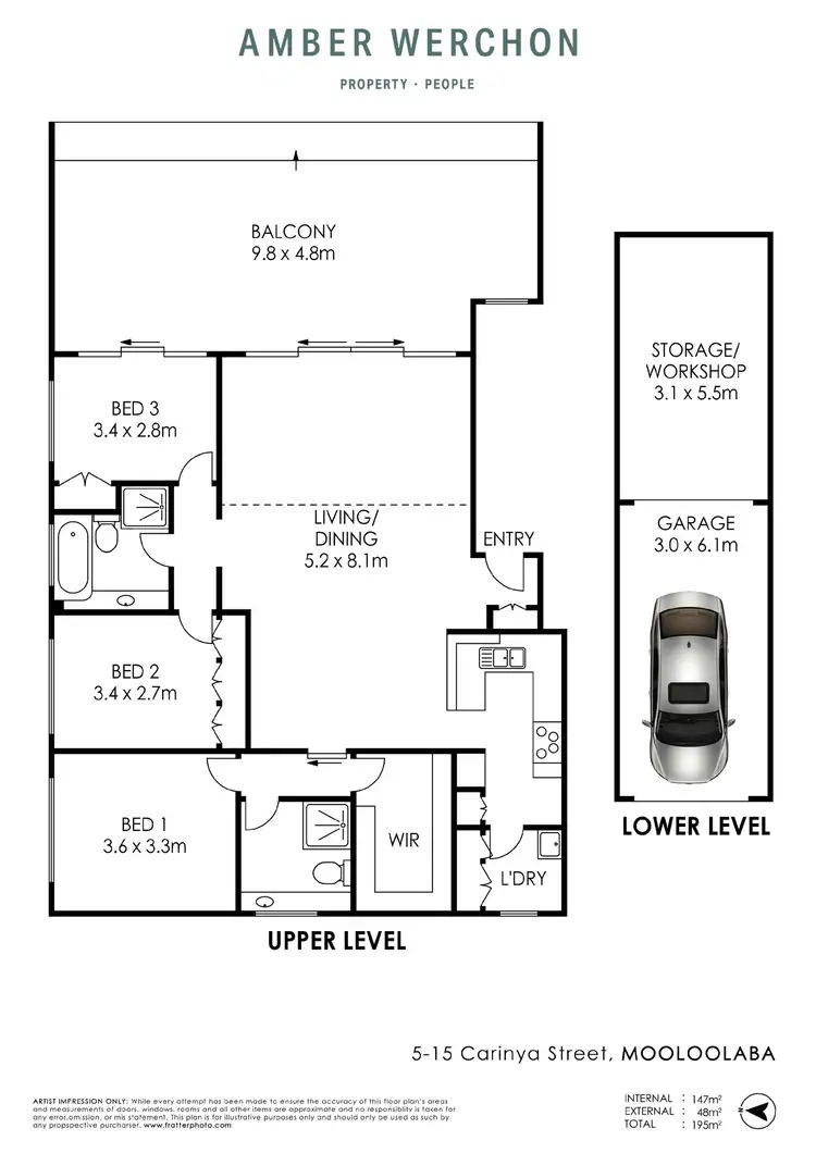 Floorplan of Homely unit listing, 5/15 Carinya Street, Mooloolaba QLD 4557