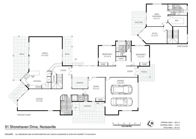 Floorplan of Homely house listing, 91 Shorehaven Drive, Noosa Waters QLD 4566