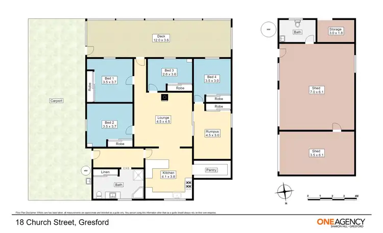 Floorplan of Homely house listing, 18 Church Street, Gresford NSW 2311
