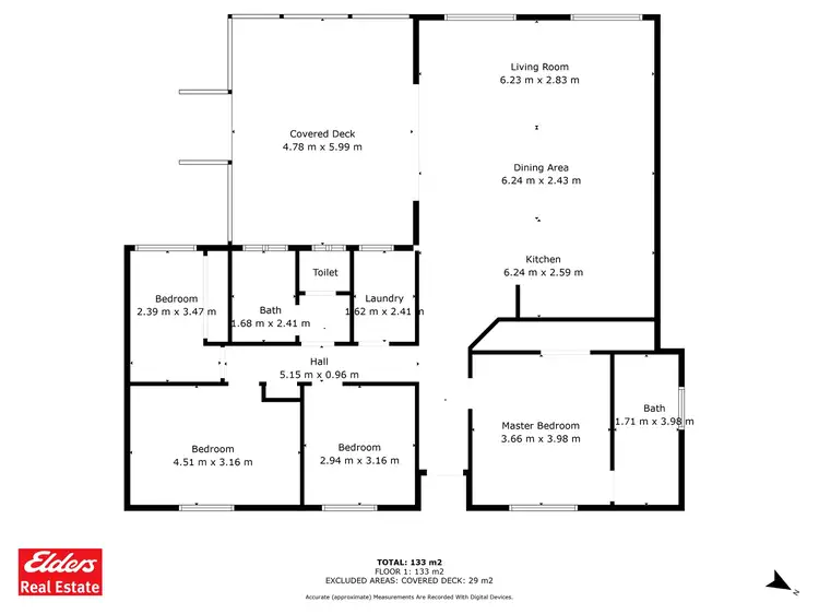 Floorplan of Homely house listing, 12 Arno Bay Road, Cleve SA 5640