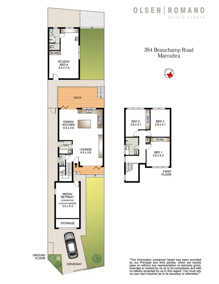 Floorplan of Homely house listing, 384 Beauchamp Road, Maroubra NSW 2035