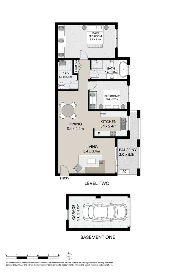 Floorplan of Homely apartment listing, 7/197-199 Box Road, Sylvania NSW 2224