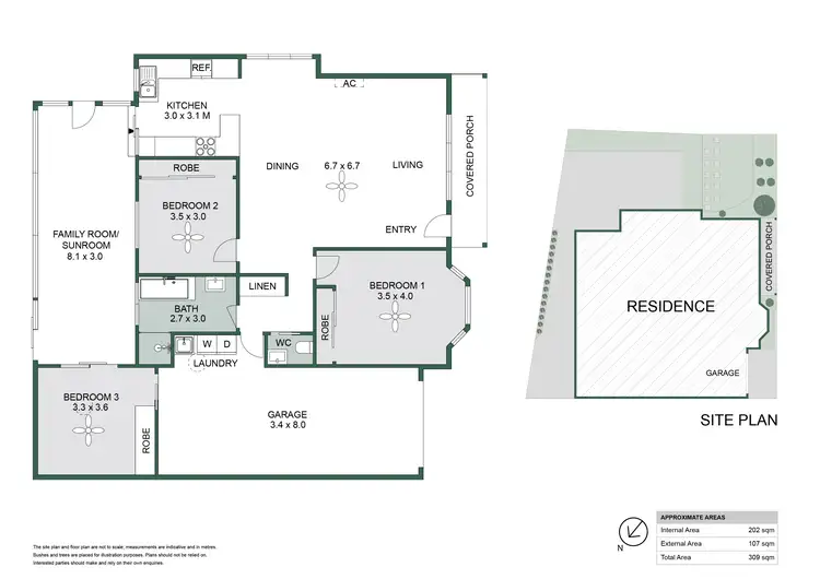 Floorplan of Homely villa listing, 1/8 Seaspray Close, Caves Beach NSW 2281