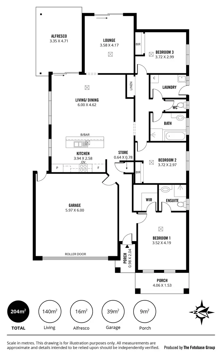 Floorplan of Homely house listing, 10 Eyre Street, Munno Para SA 5115