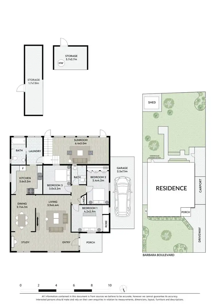 Floorplan of Homely house listing, 46 Barbara Boulevard, Seven Hills NSW 2147