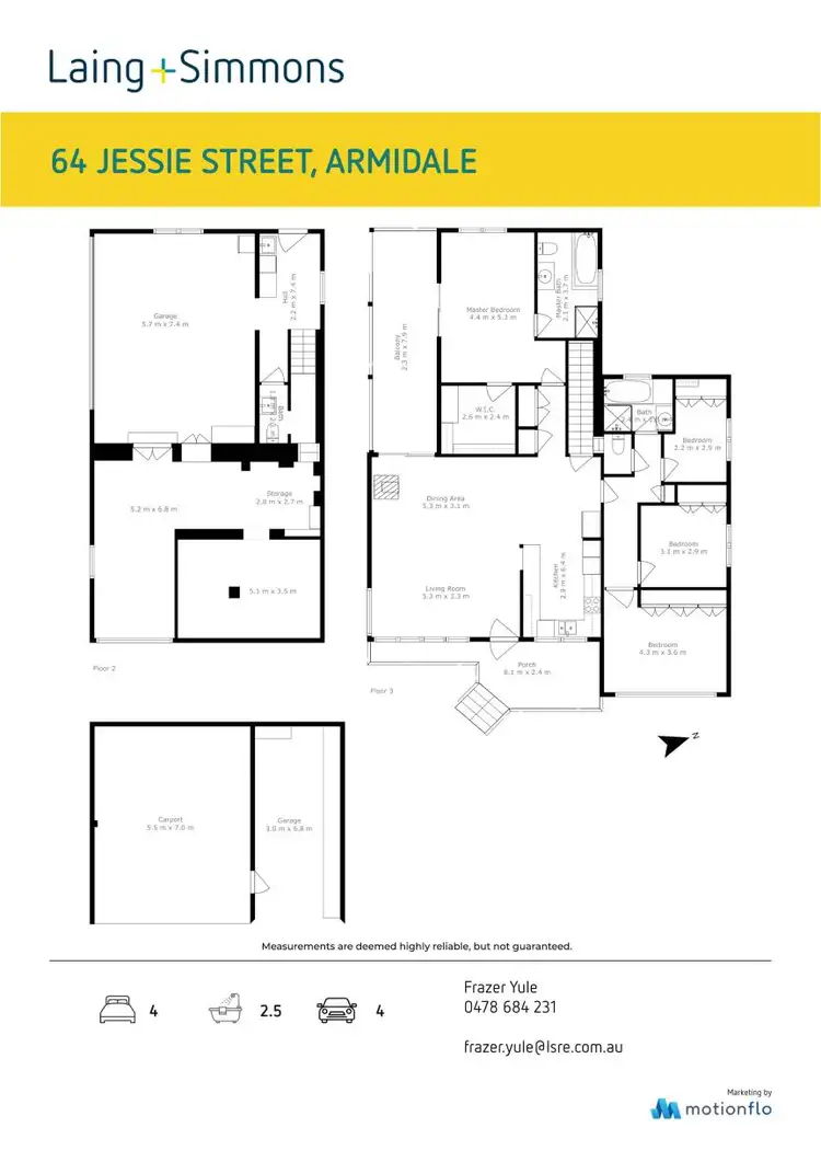 Floorplan of Homely house listing, 64 Jessie Street, Armidale NSW 2350