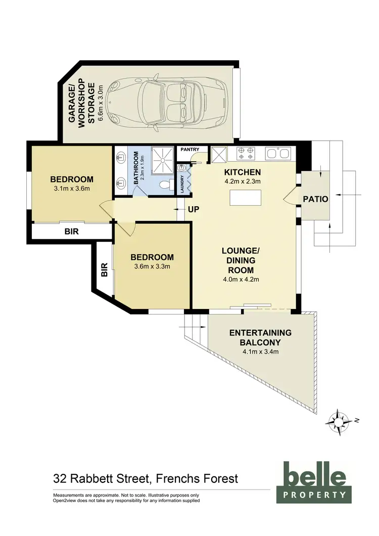 Floorplan of Homely house listing, 32a Rabbett Street, Frenchs Forest NSW 2086