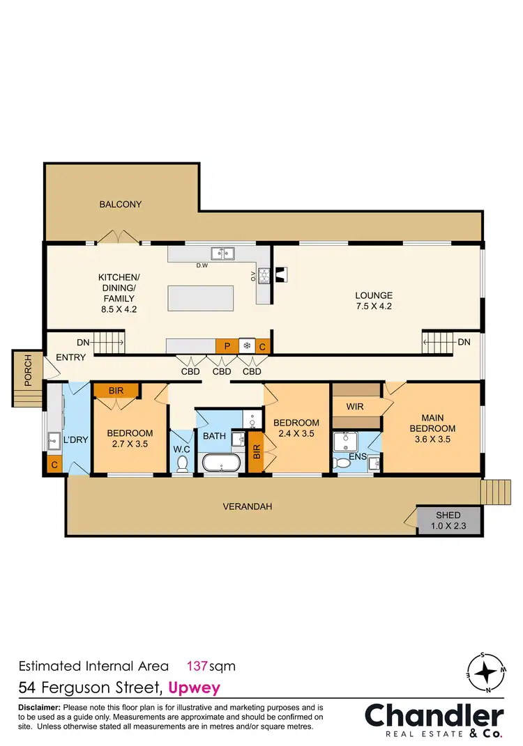 Floorplan of Homely house listing, 54 Ferguson Street, Upwey VIC 3158