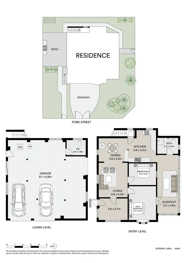 Floorplan of Homely house listing, 266 Ford Street, Berserker QLD 4701