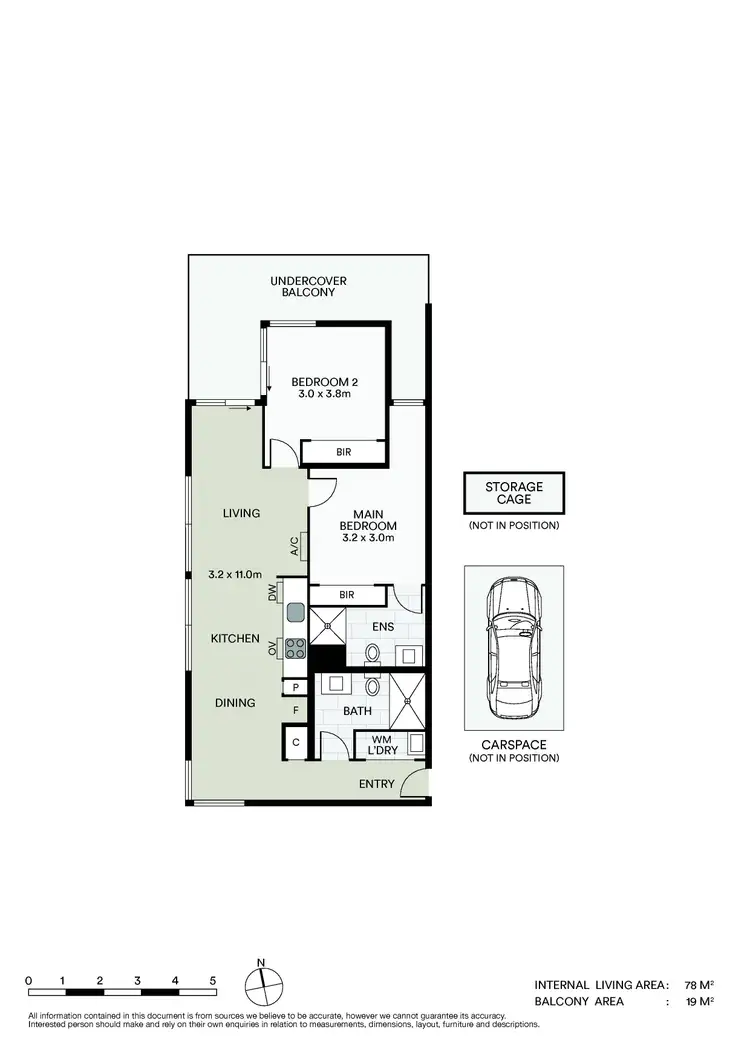 Floorplan of Homely apartment listing, 215/660 Blackburn Road, Notting Hill VIC 3168